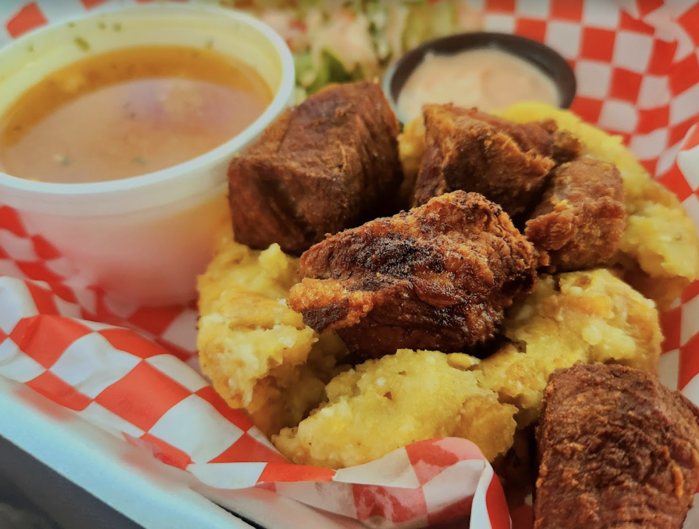 Photo of Puerto Rican food from Antonyitos Boracanos Food Truck.