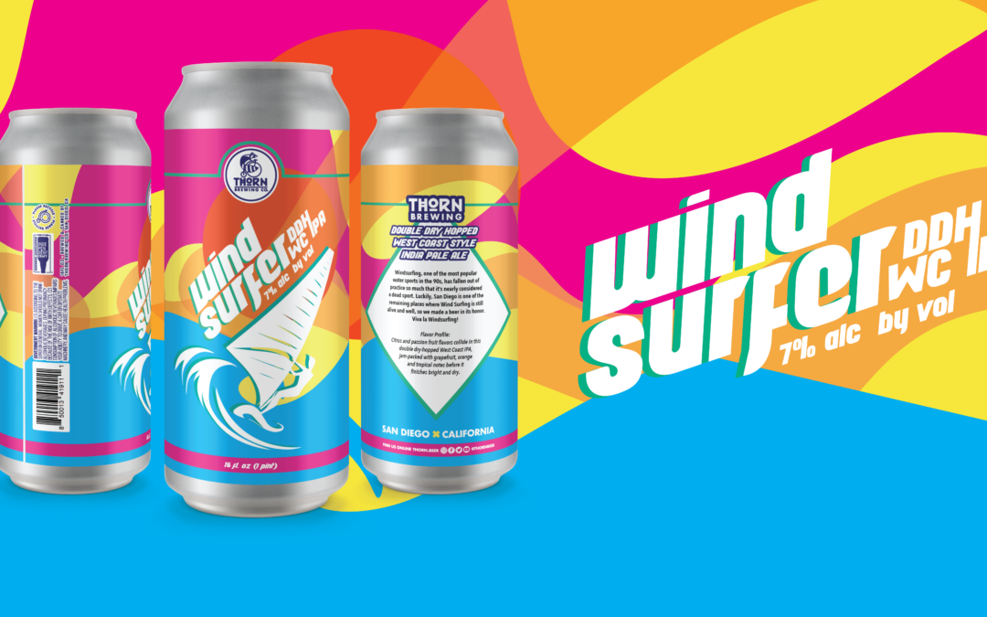 Double Release: Windsurfer DDH IPA and Combined Efforts Fruited Hazy IPA